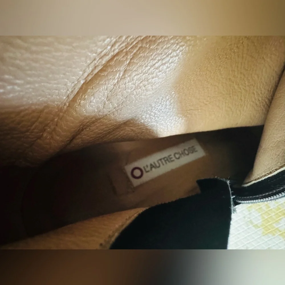 🔥🔥FINAL CLEARENCE🔥🔥 L’AUTRE CHOSE Black Suede Leather Women’s Bootie - Picture 7 of 9